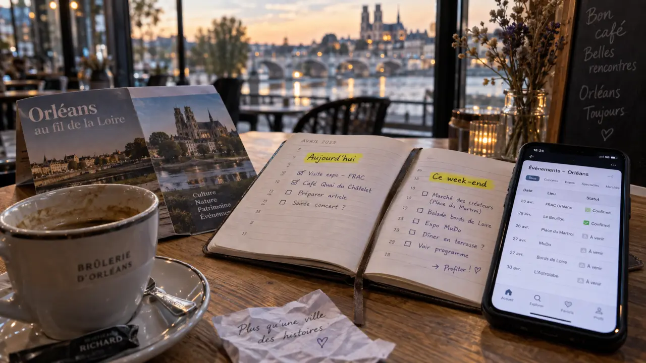 Evenement Orleans : agenda de sorties par date, lieu et statut