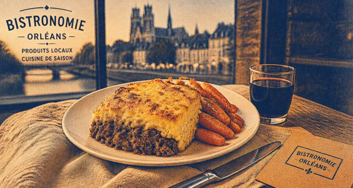Restaurant bistronomique Orléans : parmentier de joue de bœuf, cadre bistro