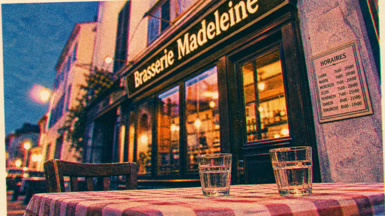 Restaurant Madeleine Orléans, brasserie : entrée et horaires