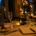 Restaurant nouvel an Orléans 2025 : table de fête au restaurant