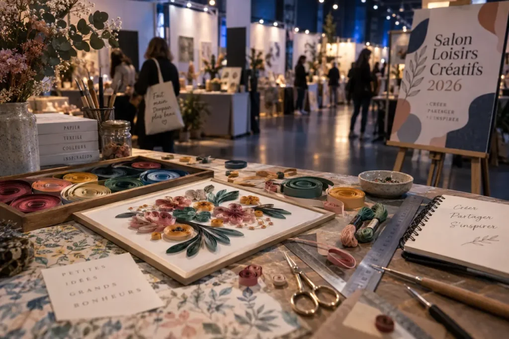 Salon loisirs créatifs Orléans 2026 : dates, ateliers et matériel à découvrir