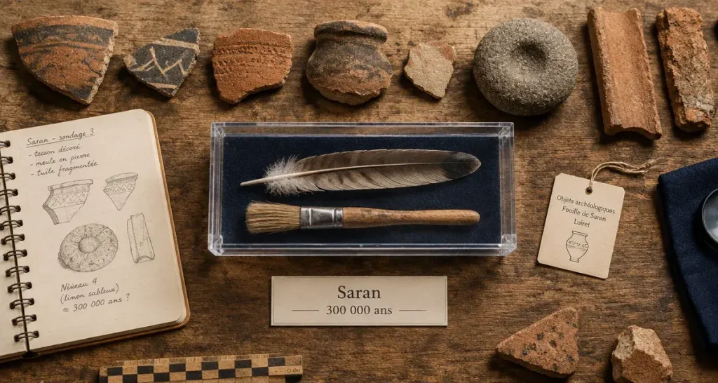 À Orléans, 300 000 ans d’histoire de Saran exposés au Pavillon Culture