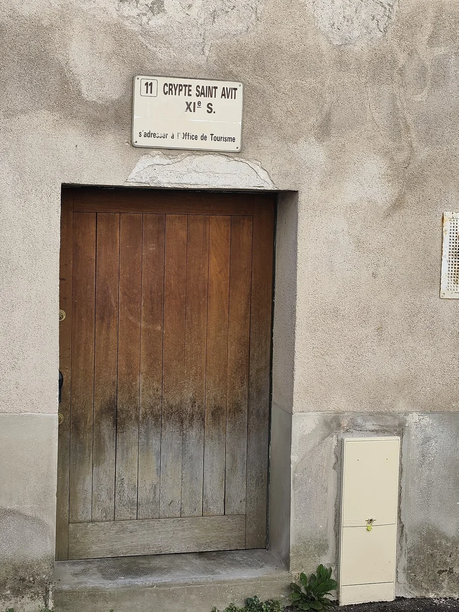Crypte Saint-Avit