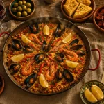 El Tio restaurant orléans : paëlla maison fumante et tapas