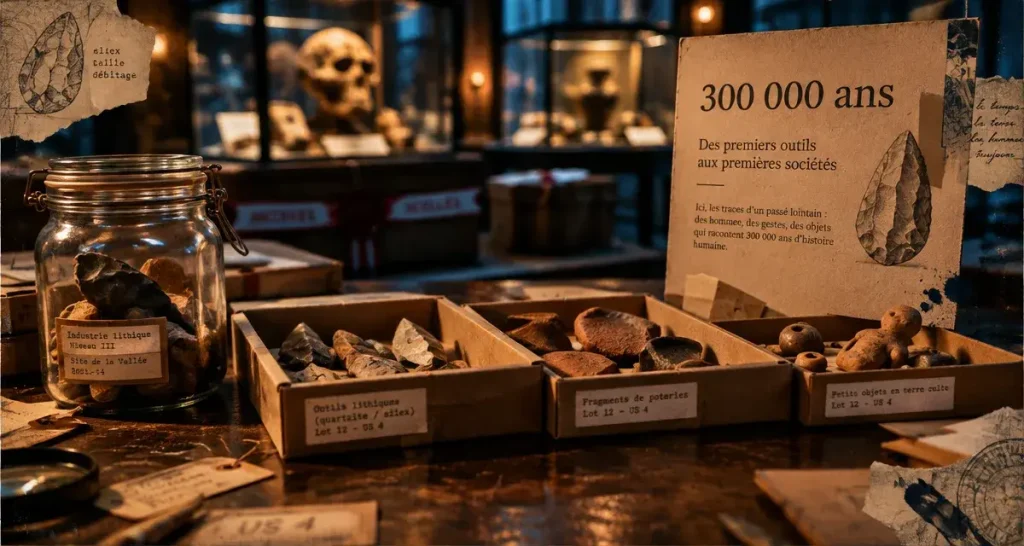 À Orléans, une exposition retrace 300 000 ans d’histoire à Saran