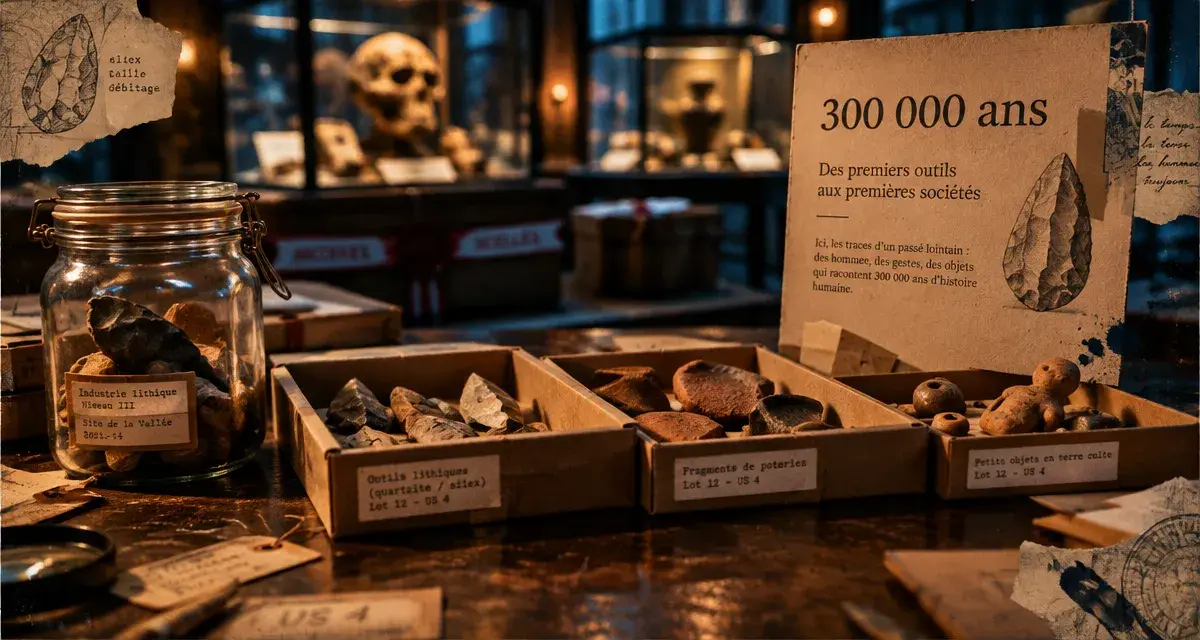 À Orléans, une exposition retrace 300 000 ans d’histoire à Saran