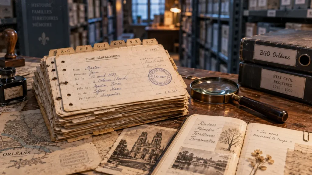 Généalogie à Orléans : consulter plus de trois millions de fiches à la BGO