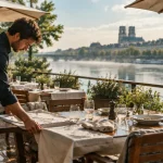 Restaurant cabinet vert orléans : vue Loire et accueil de groupes